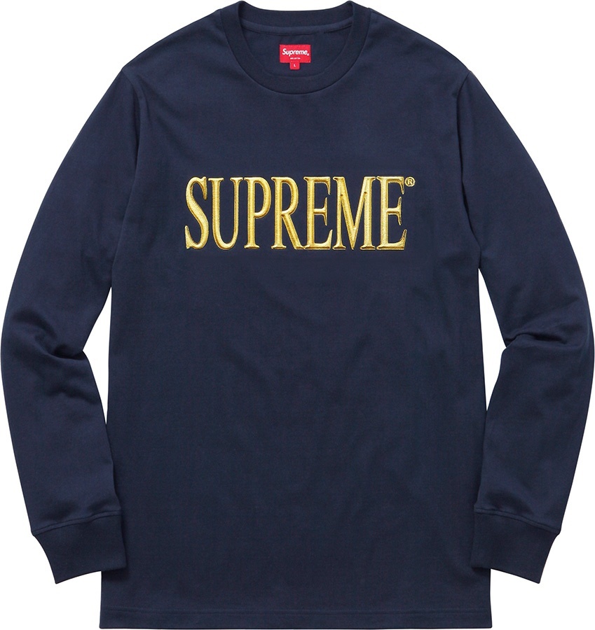 Gold Logo L/S Tee view 2